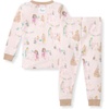 image:imageBurts Bees Baby Girls Pajamas 2Piece Tee amp Pant PJ Set 100 Organic Cotton Snug Fit Sizes 12 Months to 12 Years PJsTea Time