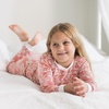 image:imageBurts Bees Baby Girls Pajamas 2Piece Tee amp Pant PJ Set 100 Organic Cotton Snug Fit Sizes 12 Months to 12 Years PJsVibrant Garden