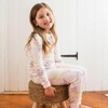 image:imageBurts Bees Baby Girls Pajamas 2Piece Tee amp Pant PJ Set 100 Organic Cotton Snug Fit Sizes 12 Months to 12 Years PJsYogi Elephants