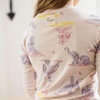 image:imageBurts Bees Baby Girls Pajamas 2Piece Tee amp Pant PJ Set 100 Organic Cotton Snug Fit Sizes 12 Months to 12 Years PJsYogi Elephants