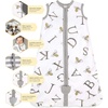 image:imageBurts Bees Baby Infant Wearable Blanket Organic Cotton Unisex Beekeeper  Light Weight 05 TOG or Medium Weight 15 TOGA Bee C Cloud