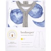 image:imageBurts Bees Baby Infant Wearable Blanket Organic Cotton Unisex Beekeeper  Light Weight 05 TOG or Medium Weight 15 TOGBlue