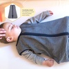 image:imageBurts Bees Baby Infant Wearable Blanket Organic Cotton Unisex Beekeeper  Light Weight 05 TOG or Medium Weight 15 TOGMidnight Stripe