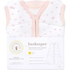 image:imageBurts Bees Baby Infant Wearable Blanket Organic Cotton Unisex Beekeeper  Light Weight 05 TOG or Medium Weight 15 TOGQuilted Butterfly Garden