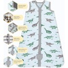 image:imageBurts Bees Baby Infant Wearable Blanket Organic Cotton Unisex Beekeeper  Light Weight 05 TOG or Medium Weight 15 TOGQuilted Herbivores