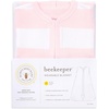 image:imageBurts Bees Baby Infant Wearable Blanket Organic Cotton Unisex Beekeeper  Light Weight 05 TOG or Medium Weight 15 TOGRugby Stripe Blossom