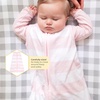 image:imageBurts Bees Baby Infant Wearable Blanket Organic Cotton Unisex Beekeeper  Light Weight 05 TOG or Medium Weight 15 TOGRugby Stripe Blossom