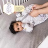 image:imageBurts Bees Baby Infant Wearable Blanket Organic Cotton Unisex Beekeeper  Light Weight 05 TOG or Medium Weight 15 TOGWhite