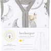 image:imageBurts Bees Baby Infant Wearable Blanket Organic Cotton Unisex Beekeeper  Light Weight 05 TOG or Medium Weight 15 TOGWhite