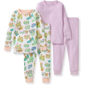 image:imageBurts Bees Baby Girls Pajamas 2Piece Tee amp Pant PJ Set 100 Organic Cotton Snug Fit Sizes 12 Months to 12 Years PJsGarden Paths