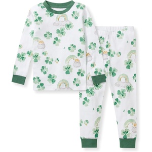 image:imageBurts Bees Baby Girls Pajamas 2Piece Tee amp Pant PJ Set 100 Organic Cotton Snug Fit Sizes 12 Months to 12 Years PJsHappy Go Lucky