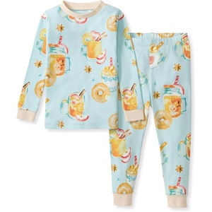 image:imageBurts Bees Baby Girls Pajamas 2Piece Tee amp Pant PJ Set 100 Organic Cotton Snug Fit Sizes 12 Months to 12 Years PJsHot Apple Cider 1pack