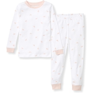 image:imageBurts Bees Baby Girls Pajamas 2Piece Tee amp Pant PJ Set 100 Organic Cotton Snug Fit Sizes 12 Months to 12 Years PJsPink Golden Bee