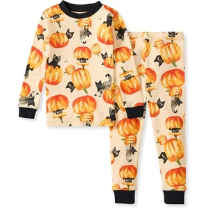 image:imageBurts Bees Baby Girls Pajamas 2Piece Tee amp Pant PJ Set 100 Organic Cotton Snug Fit Sizes 12 Months to 12 Years PJsSneaky Cats 1pack