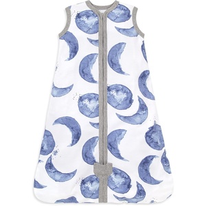image:imageBurts Bees Baby Infant Wearable Blanket Organic Cotton Unisex Beekeeper  Light Weight 05 TOG or Medium Weight 15 TOGBlue