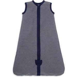 image:imageBurts Bees Baby Infant Wearable Blanket Organic Cotton Unisex Beekeeper  Light Weight 05 TOG or Medium Weight 15 TOGMidnight Stripe