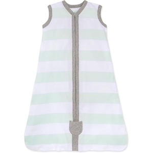 image:imageBurts Bees Baby Infant Wearable Blanket Organic Cotton Unisex Beekeeper  Light Weight 05 TOG or Medium Weight 15 TOGSeaglass Stripe