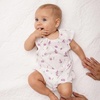 image:imageBurts Bees Baby Girls Bubble Romper 100 Organic Cotton Onepiece Shortall and Layette Girl OutfitDesert Life