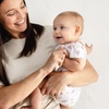 image:imageBurts Bees Baby Girls Bubble Romper 100 Organic Cotton Onepiece Shortall and Layette Girl OutfitDesert Life