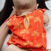 image:imageBurts Bees Baby Girls Bubble Romper 100 Organic Cotton Onepiece Shortall and Layette Girl OutfitGolden Palms