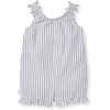 image:imageBurts Bees Baby Girls Bubble Romper 100 Organic Cotton Onepiece Shortall and Layette Girl OutfitStriped Seersucker
