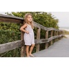 image:imageBurts Bees Baby Girls Bubble Romper 100 Organic Cotton Onepiece Shortall and Layette Girl OutfitStriped Seersucker