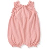 image:imageBurts Bees Baby Girls Bubble Romper 100 Organic Cotton Onepiece Shortall and Layette Girl OutfitCherry Chunky Slub