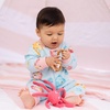 image:imageBurts Bees Baby Unisex Sleep and Play PJs 100 Organic Cotton OnePiece Zip Front Footless Loose Fit Footie PajamasPuffer Fish