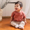 image:imageBurts Bees Baby Baby Boys Short Sleeve Shirt and Pant Set Top amp Bottom Outfit Bundle 100 Organic CottonCedar