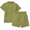 image:imageBurts Bees Baby Boys Shirt and Pant Set Top amp Shorts Outfit Bundle 100 Organic CottonIguana Polo Set