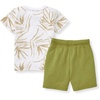 image:imageBurts Bees Baby Boys Shirt and Pant Set Top amp Shorts Outfit Bundle 100 Organic CottonShady Palms