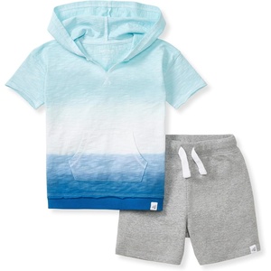 image:imageBurts Bees Baby Boys Shirt and Pant Set Top amp Shorts Outfit Bundle 100 Organic CottonDouble Dip Dye