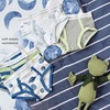 image:imageBurts Bees Baby Boys Underwear Set  Breathable 100 Organic Cotton Undies Pack of 5 for Toddler 2T to 8 Years OldSpace Shuttles