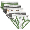 image:imageBurts Bees Baby Boys Underwear Set  Breathable 100 Organic Cotton Undies Pack of 5 for Toddler 2T to 8 Years OldHappy Herbivores