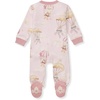 image:imageBurts Bees Baby Boys Footless Pajamas Sleep and Play Loose Fit 100 Organic Cotton Soft Onepiece PJsParachute Pals Pink