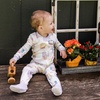 image:imageBurts Bees Baby Boys Footless Pajamas Sleep and Play Loose Fit 100 Organic Cotton Soft Onepiece PJsSwiss Chalet