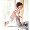 image:imageBurts Bees Baby Girls Long Sleeve Jumpsuit 100 Organic Cotton OnePiece Outfit CoverallBlossom Rugby Stripe