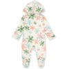 image:imageBurts Bees Baby Girls Long Sleeve Jumpsuit 100 Organic Cotton OnePiece Outfit CoverallSnowy Crystals Bunting