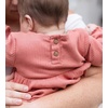 image:imageBurts Bees Baby Girls Long Sleeve Jumpsuit 100 Organic Cotton OnePiece Outfit CoverallTerracotta Babydoll
