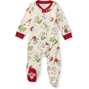 image:imageBurts Bees Baby Boys Footless Pajamas Sleep and Play Loose Fit 100 Organic Cotton Soft Onepiece PJsHoliday Hands