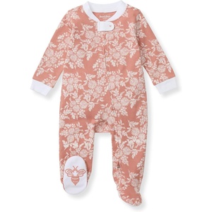 image:imageBurts Bees Baby Boys Footless Pajamas Sleep and Play Loose Fit 100 Organic Cotton Soft Onepiece PJsVibrant Garden