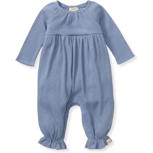image:imageBurts Bees Baby Girls Long Sleeve Jumpsuit 100 Organic Cotton OnePiece Outfit CoverallDusty Indigo