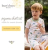 image:imageBurts Bees Baby Unisex Cotton Pajamas 2Piece Short Sleeve Tee amp ShortsHarvest Veggies