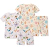 image:imageBurts Bees Baby Unisex Cotton Pajamas 2Piece Short Sleeve Tee amp ShortsSnorkeling Friends  Beachcomber