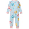 image:imageBurts Bees Baby Unisex Footless Sleeper Pajama 100 Organic Cotton SnugFit 1Piece ZipUp Jumpsuit for ToddlersPuffer Fish