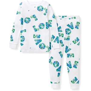 image:imageBurts Bees Baby Organic Cotton Pajamas for Boys 100 Cotton Pajama Set for Toddlers and Kids Soft and Stretchable FabricEarth Love