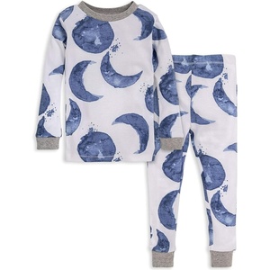 image:imageBurts Bees Baby Organic Cotton Pajamas for Boys 100 Cotton Pajama Set for Toddlers and Kids Soft and Stretchable FabricHello Moon