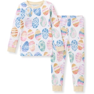 image:imageBurts Bees Baby Organic Cotton Pajamas for Girls100 Cotton Pajama SetEaster Eggs