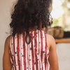 image:imageBurts Bees Baby Baby Girls Sleeveless Top and Shorts Set Tunic and Shorts Bundle 100 Organic CottonStars  Stripes