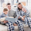image:imageBurts Bees Baby Matching Family Jammies Organic Cotton Holiday Pajamas for Kids Adults amp Pets Perfect for Family PhotosFrozen Plaid